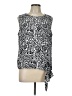 Talbots Silver Sleeveless Blouse Size L - photo 1