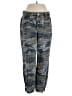 Express Camo Blue Cargo Pants Size 4 - photo 1