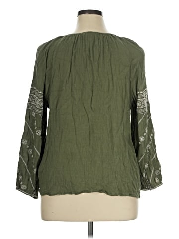 Lucky Brand 3/4 Sleeve Blouse (view 2)