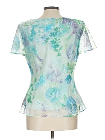 Karin Stevens Short Sleeve Blouse (view 2)