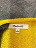 Madewell Color Block Yellow Pullover Sweater Size S - photo 7