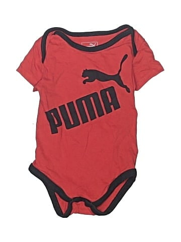 Puma Short Sleeve Onesie (view 1)