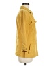 JM Collection Solid Yellow 3/4 Sleeve Blouse Size M - photo 4