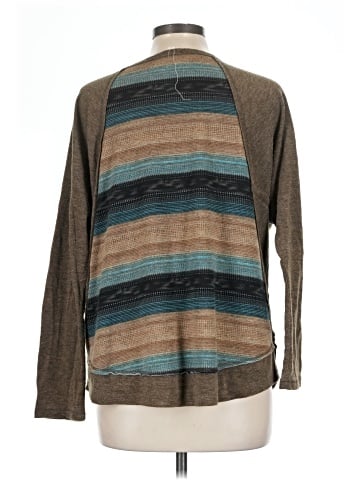 Hem & Thread Pullover Sweater (view 2)