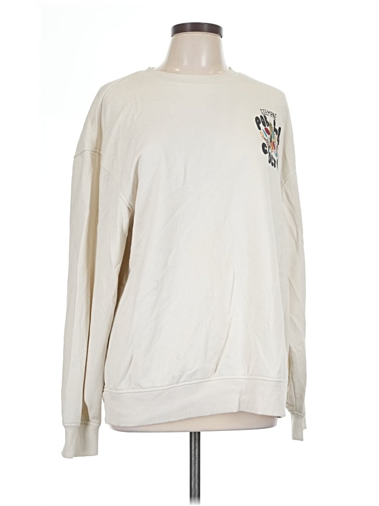 Pre-owned Heritage Sweatshirt In Ivory