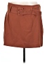 Express Solid Brown Casual Skirt Size L - photo 1