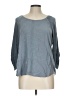 Cupio Gray 3/4 Sleeve Top Size L - photo 1