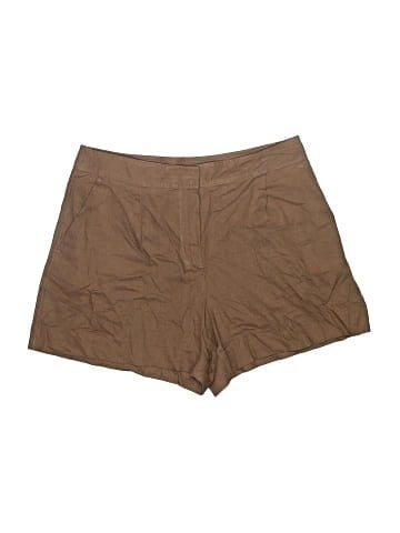 Zara Khaki Shorts (view 1)