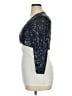 Tadashi 100% Polyester Silver Shrug Size 14 - photo 5