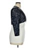 Tadashi 100% Polyester Silver Shrug Size 14 - photo 4
