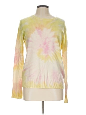 White + Warren Cashmere Pullover Sweater (view 1)