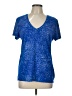 Adidas Stars Blue Short Sleeve Top Size L - photo 1