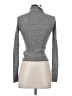 J.Crew 100% Cashmere Metallic Gray Cashmere Pullover Sweater Size XXS - photo 2