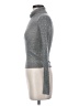 J.Crew 100% Cashmere Metallic Gray Cashmere Pullover Sweater Size XXS - photo 5