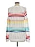 Talbots 100% Cotton Stripes White Pullover Sweater Size Lg Petite - photo 2