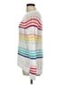 Talbots 100% Cotton Stripes White Pullover Sweater Size Lg Petite - photo 5
