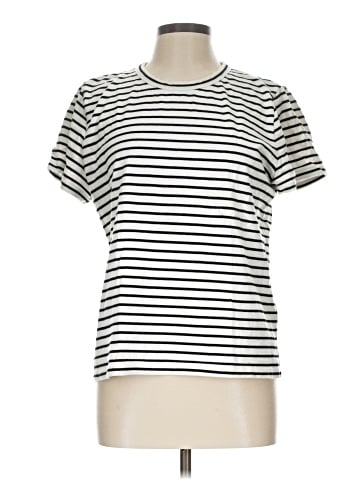 Madewell The Perfect Crewneck Tee in Cotton (view 1)