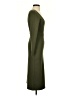 Leith Solid Green Casual Dress Size XS - photo 4