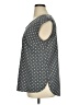 Merona 100% Polyester Polka Dots Gray Sleeveless Blouse Size 1X - photo 5