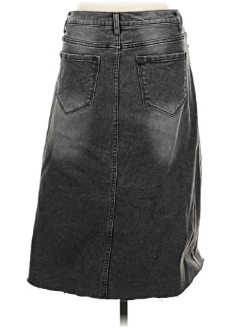 Kensie Denim Skirt (view 2)