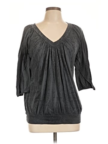 Espresso 3/4 Sleeve Top (view 1)