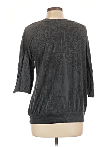 Espresso 3/4 Sleeve Top (view 2)