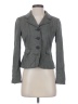 Ann Taylor LOFT Chevron-herringbone Gray Blazer Size 0 Petite - photo 1