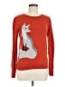 Ann Taylor LOFT Graphic Red Pullover Sweater Size M - photo 1