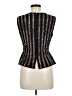 BCBGMAXAZRIA 100% Polyester Black Sleeveless Top Size M - photo 2