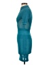 Alexander Wang 100% Polyester Argyle Teal Blue Cocktail Dress Size XS - photo 5