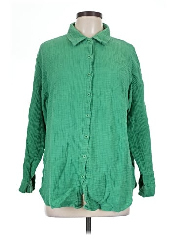 Unbranded Long Sleeve Button-Down Shirt (view 1)