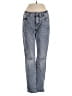 CAbi Hearts Silver Jeans Size 4 - photo 1