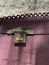 Ann Taylor 100% Polyester Purple 3/4 Sleeve Blouse Size XL - photo 7