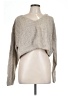 Zara Metallic Gray Wool Pullover Sweater Size L - photo 1