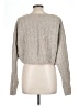 Zara Metallic Gray Wool Pullover Sweater Size L - photo 2