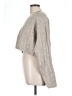 Zara Metallic Gray Wool Pullover Sweater Size L - photo 5