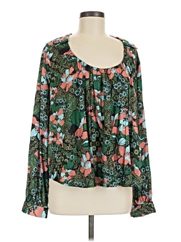 Free People Long Sleeve Blouse (view 1)