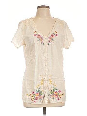 Johnny Was Short Sleeve Blouse (view 1)