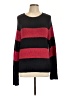 Gap 100% Acrylic Stripes Black Pullover Sweater Size L - photo 1