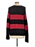 Gap 100% Acrylic Stripes Black Pullover Sweater Size L - photo 2