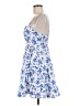 H&M Floral Blue Casual Dress Size M - photo 5