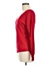 Zara Solid Red Long Sleeve Top Size M - photo 5