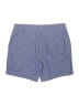 Talbots 100% Cotton Chevron-herringbone Blue Shorts Size 10 - photo 2