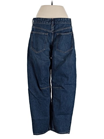Madewell The Darted Barrel-Leg Jean in Danver Wash (view 2)