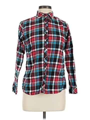 Great Northwest Indigo Long Sleeve Button-Down Shirt (view 1)
