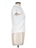 J.Crew Solid Ivory Short Sleeve Blouse Size L - photo 4