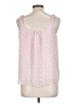 Shein 100% Polyester Pink Sleeveless Blouse Size 10 - photo 2