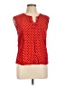 Kenar 100% Rayon Red Sleeveless Blouse Size L - photo 1