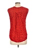 Kenar 100% Rayon Red Sleeveless Blouse Size L - photo 2