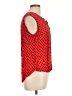 Kenar 100% Rayon Red Sleeveless Blouse Size L - photo 4